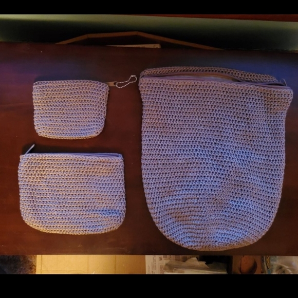Knit Purse with Matching Accessory Bags - Picture 11 of 11